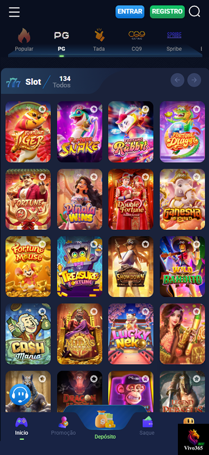 Prêmios Jogos vivo365.com